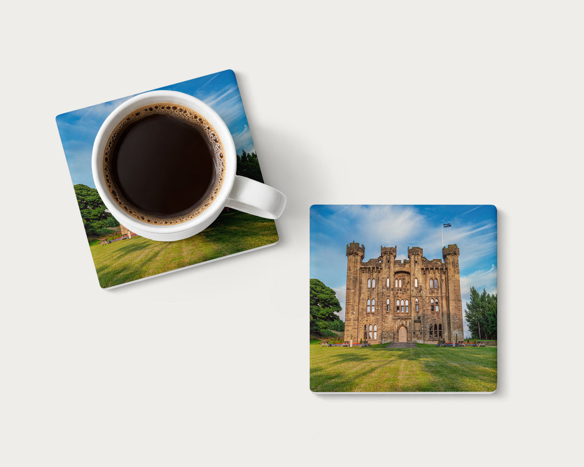 Hylton Castle photography coaster featuring Sunderland