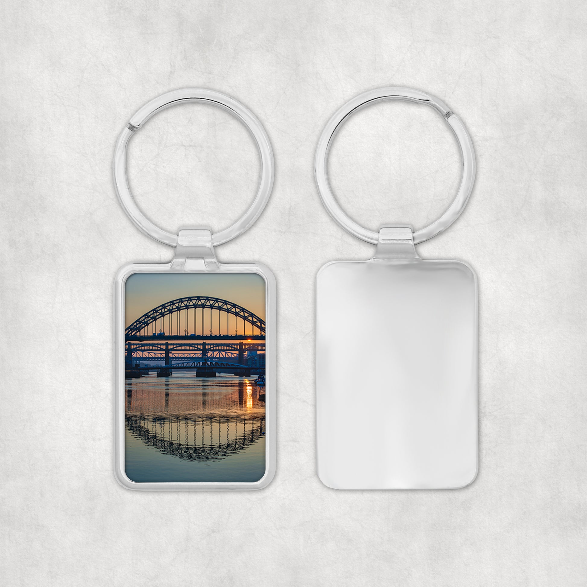 Newcastle Bridges photography keyring