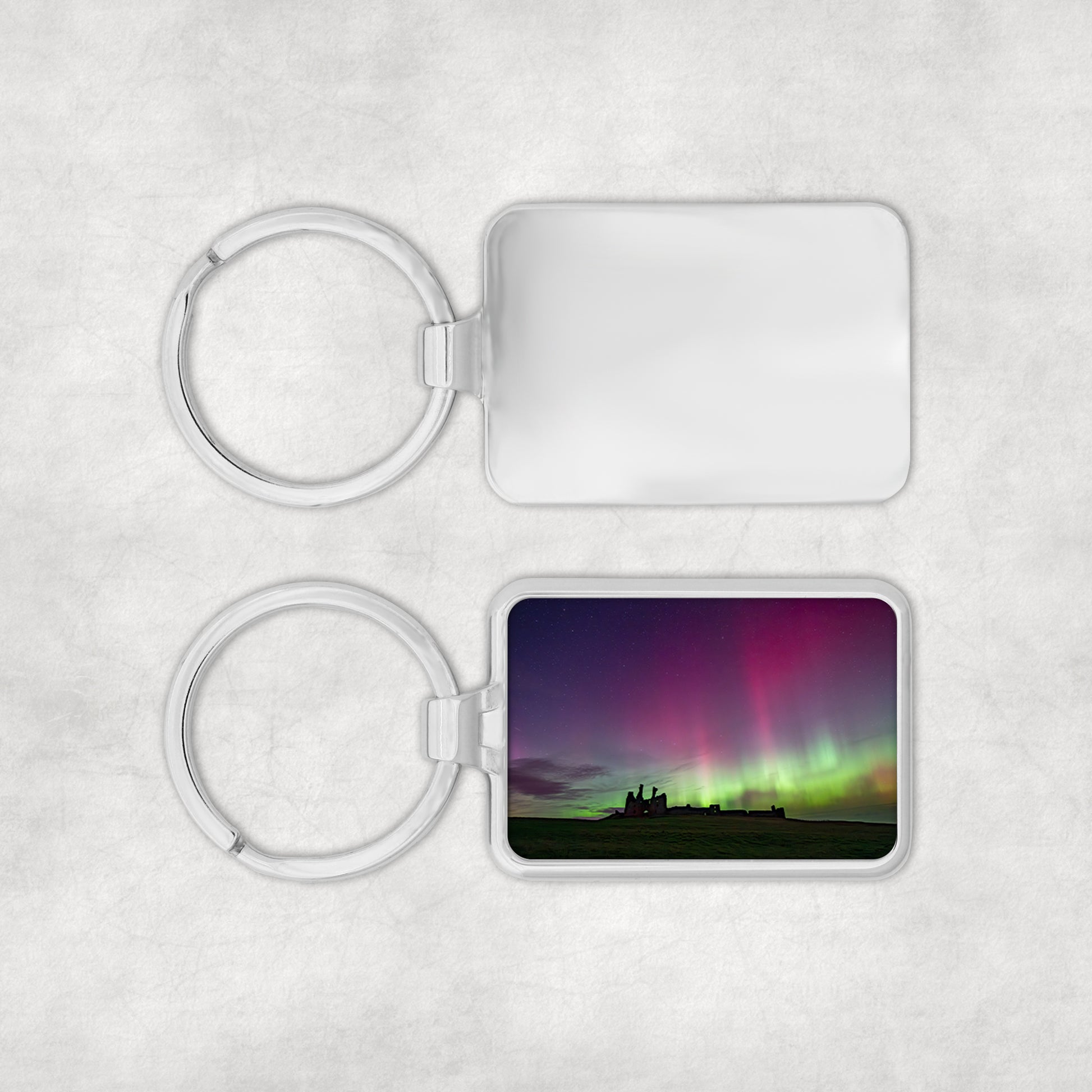 Northern Lights photography keyring