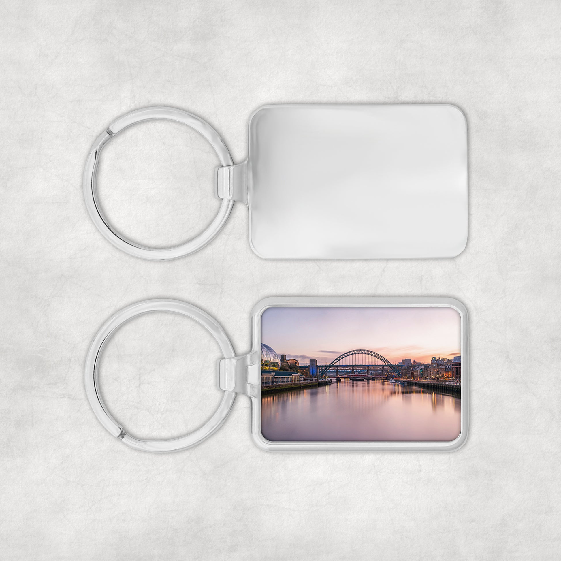 Newcastle Quayside photography keyring