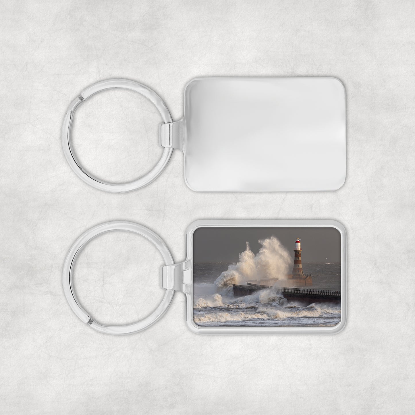 Roker Pier photography keyring – photograph 3