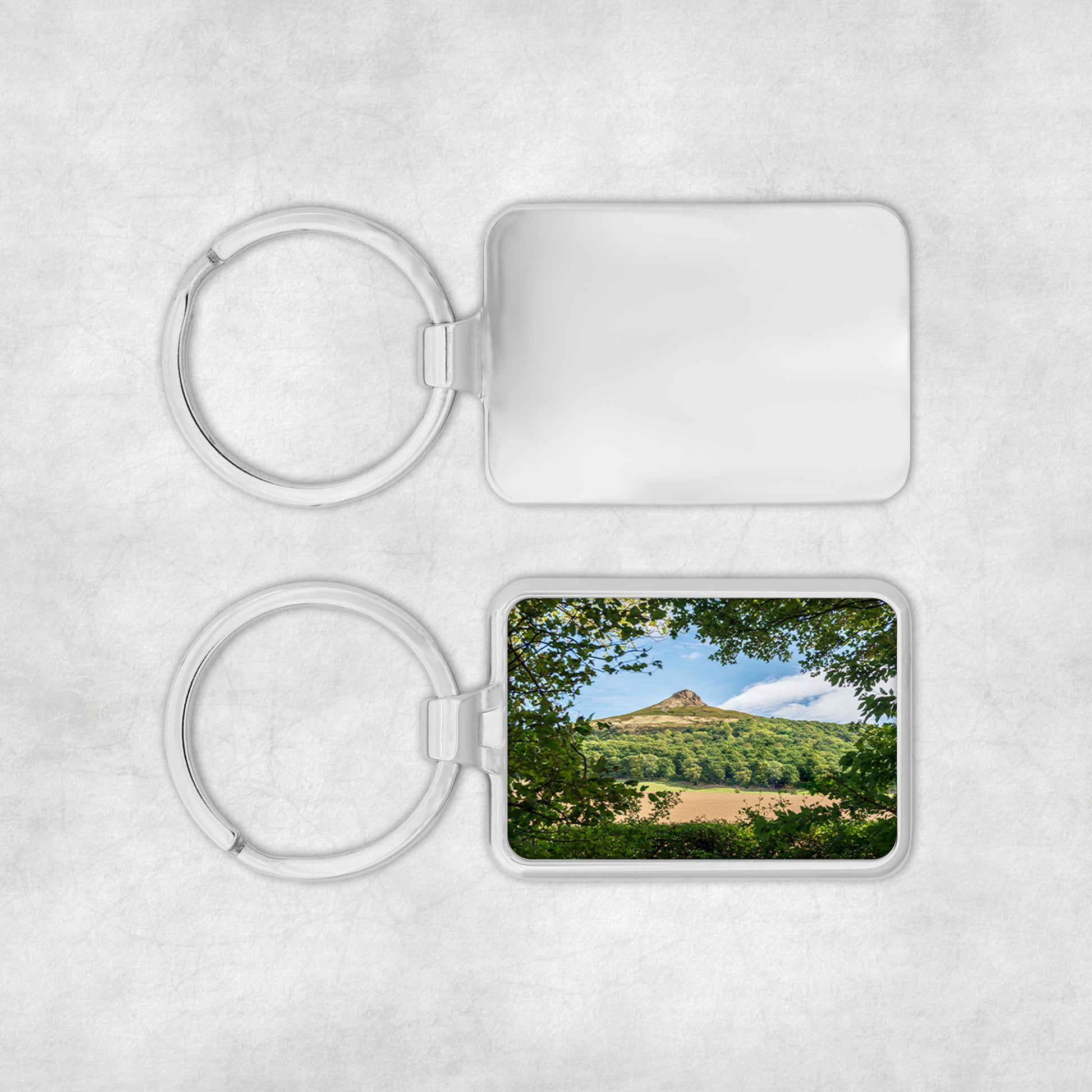 Roseberry Topping photography keyring