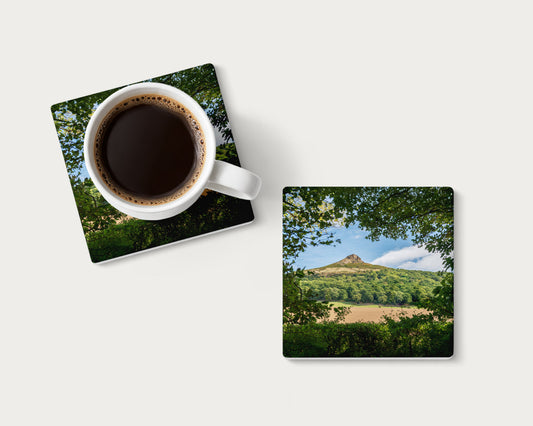 Roseberry Topping photography coaster featuring North Yorkshire