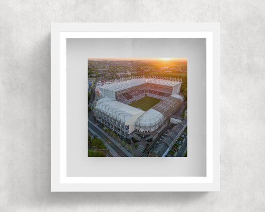 St James Park Box Frame