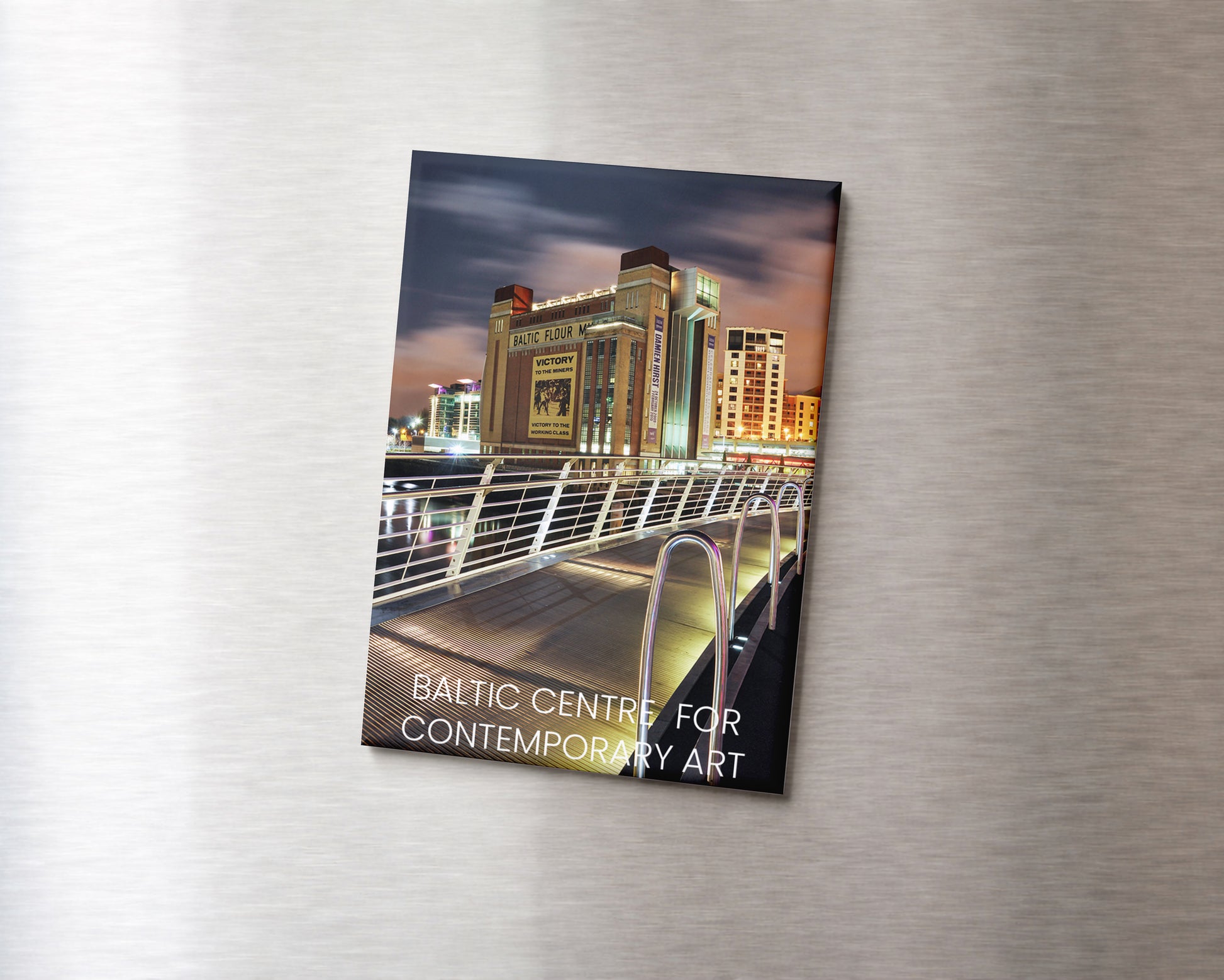 BALTIC Centre Magnet 9 x 6.5 cm rectangular photography magnet