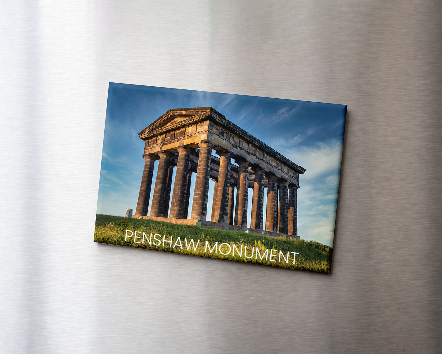 Penshaw Monument Magnet 9 x 6.5 cm rectangular photography magnet