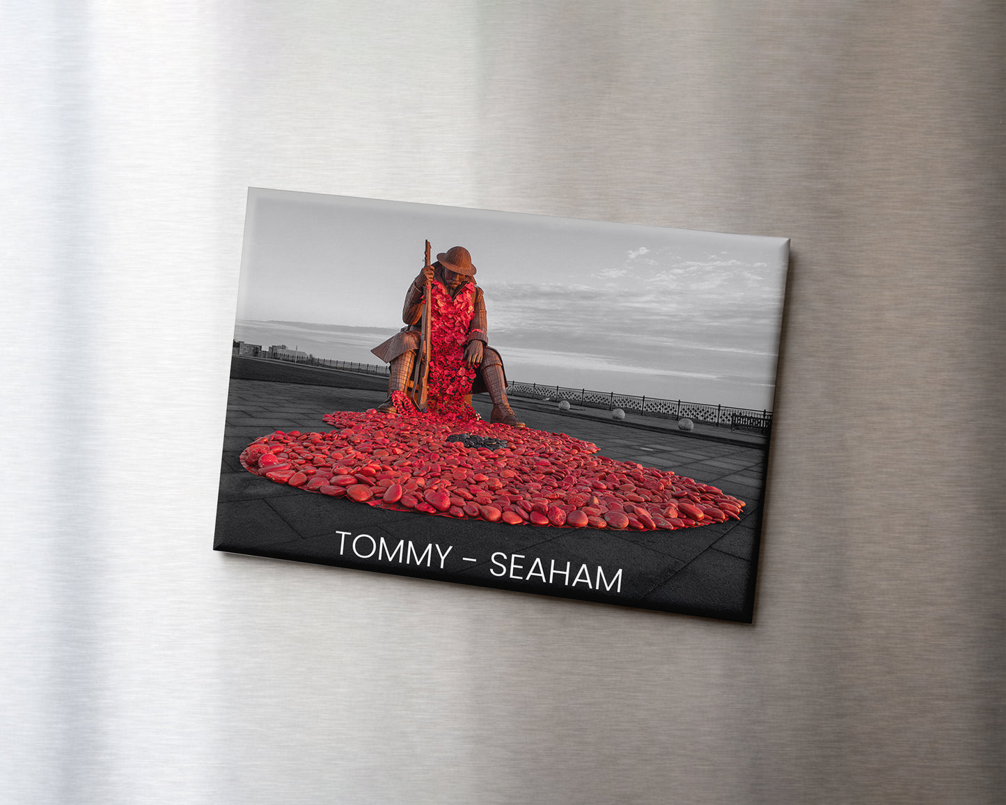 Tommy Seaham Poppy Magnet 9 x 6.5 cm rectangular photography magnet