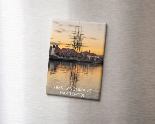 HMS Trincomalee Magnet 9 x 6.5 cm rectangular photography magnet