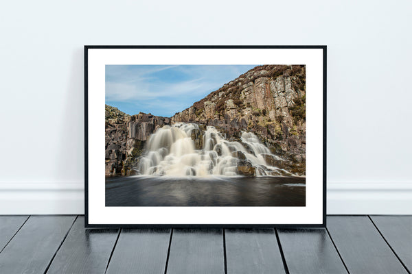 Cauldron Snout Waterfall on The River Tees in Teesdale