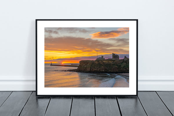 Sunrise at King Edwards Bay, Tynemouth