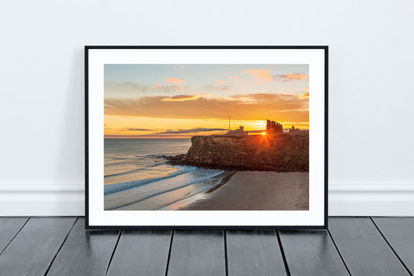 King Edwards Bay and Tynemouth Priory Sunrise