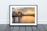 The Quayside - Millennium Bridges - Sunset - Newcastle - Gateshead