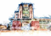 The Baltic Arts Centre Digital Watercolour, Gateshead