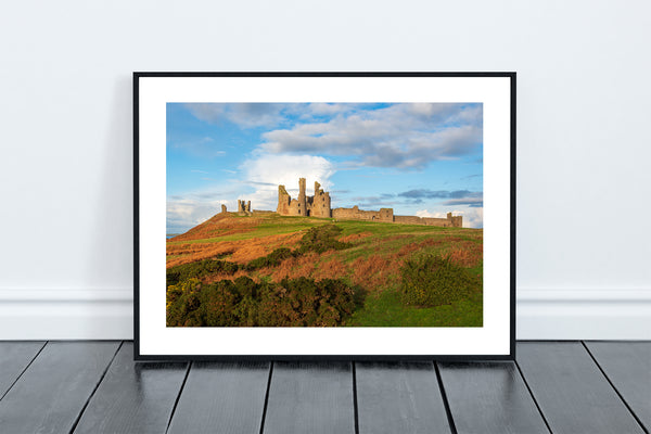 Dunstanburgh Castle in Northumberland