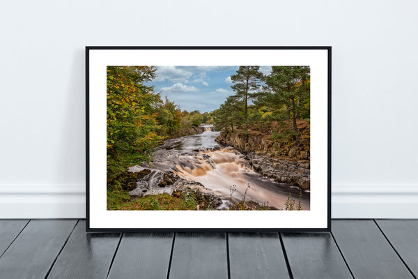 Low Force Waterfall on The River Tees