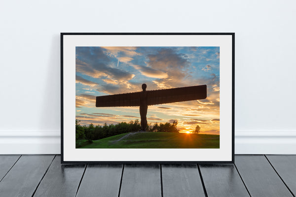 Angel of the North Sunset, Gateshead