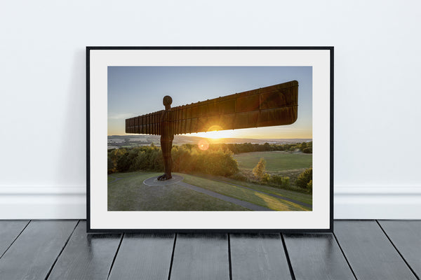 Angel of the North Sunset