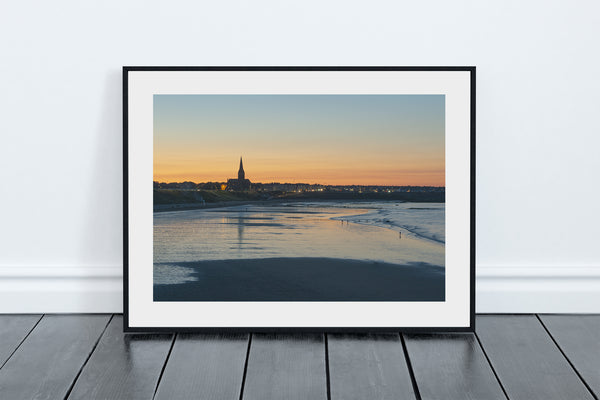 Tynemouth Longsands Beach Sunset