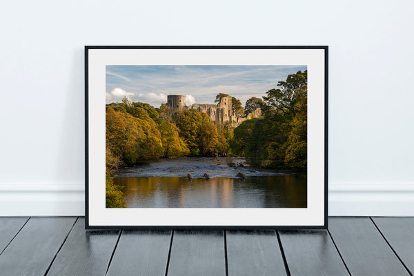 Barnard Castle, High Above the River Tees, County Durham