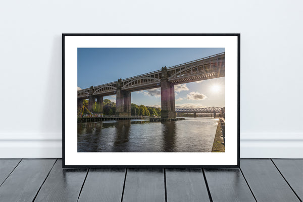 High Level Bridge crossing The River Tyne