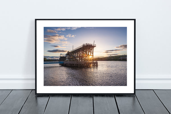 Dunston Staiths at Sunset, Gateshead