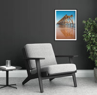 Steetley Pier - Sand Reflections - Hartlepool - Teesside