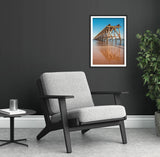 Steetley Pier - Sand Reflections - Hartlepool - Teesside