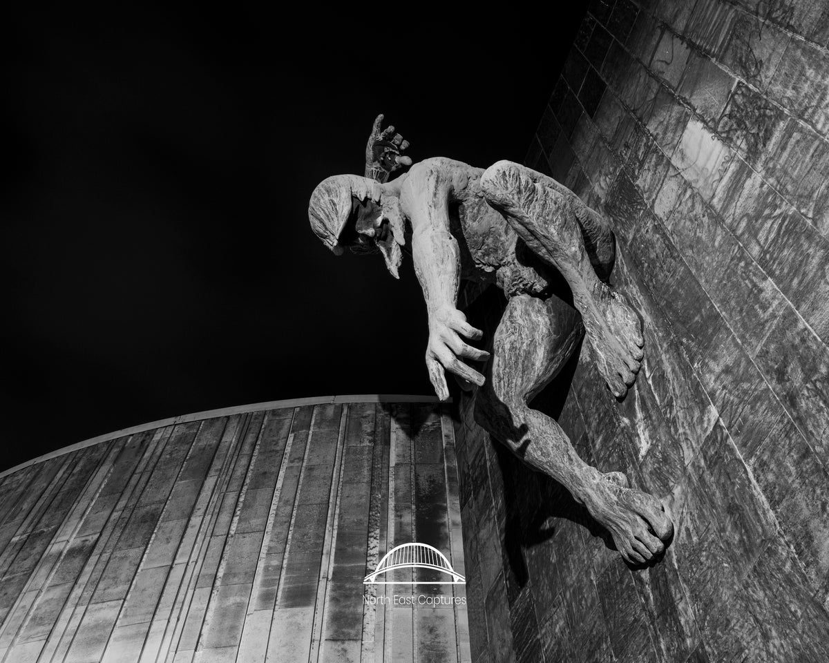 Newcastle Upon Tyne Landmarks - Four Landmarks in Black and White