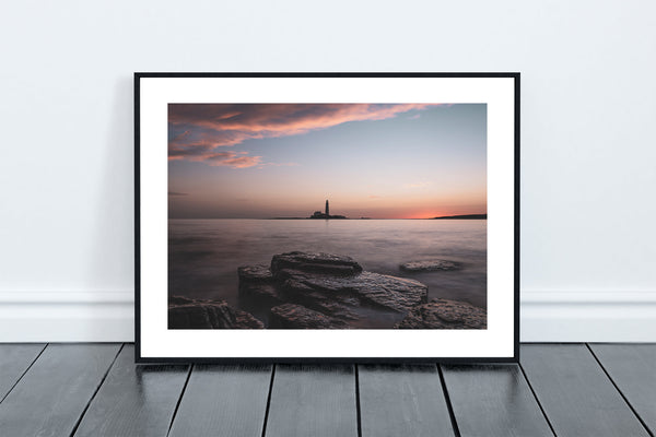 St Mary's Lighthouse is on St Mary's Island, Whitley Bay on the North East coast. Accessible by a causeway which is submerged at high tide. - North East Captures