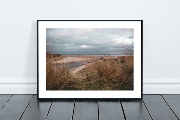 River Aln joining the North Sea at Alnmouth in Northumberland - North East Captures