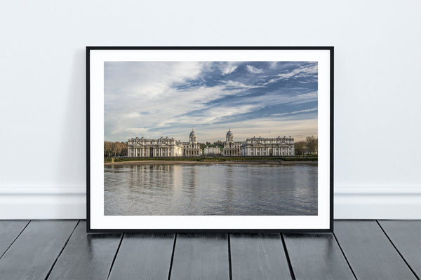Royal Naval College Greenwich reflecting on The Thames - North East Captures