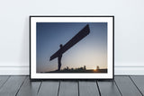 The Angel of the North is a contemporary sculpture, designed by Antony Gormley, located in Gateshead, Tyne and Wear, England - North East Captures