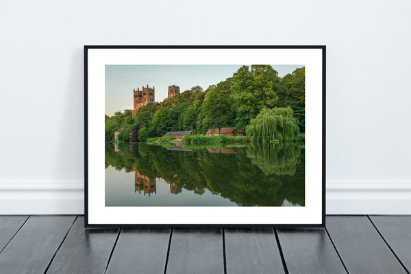 Durham Cathedral and Boathouse reflecting on The River Wear - North East Captures