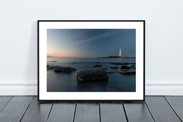 St Mary's Lighthouse is on St Mary's Island, Whitley Bay on the North East coast. Accessible by a causeway which is submerged at high tide. - North East Captures