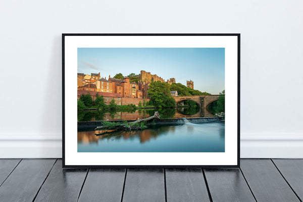 Framwellgate Bridge crossing The River Wear towards The Castle and Durham Cathedral - North East Captures