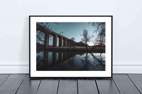 Lesbury Railway Viaduct on the East Coast Main Line between Newcastle and Berwick in Northumberland - North East Captures