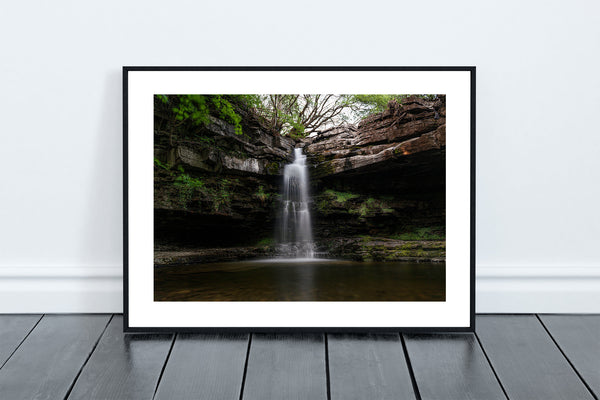 Summerhill Force and Gibson's Cave in Teesdale. A picturesque waterfall in a wooded glade near Bowness in Upper Teesdale, England - North East Captures