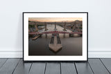 Swing Bridge and High Level Bridge seen from the Tyne Bridge - North East Captures