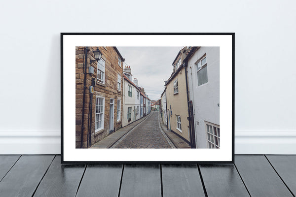 Henrietta Street in Whitby, North Yorkshire is located just yards from the famous 199 steps leading to Whitby Abbey and close to the beach. - North East Captures